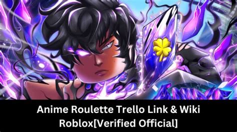 Anime Roulette Trello Link & Wiki [Verified & Official] .